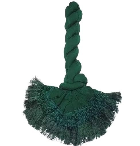 41PFlZkyqmL.jpg Chiffon Fancy Lace-Trim Women’s Dupatta - Image 1