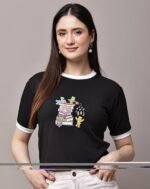 Women Viscose Printed T Shirt - Image 2