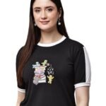 Women Viscose Printed T Shirt