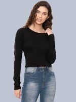 Women’s Cotton Crop T-Shirt - Image 4